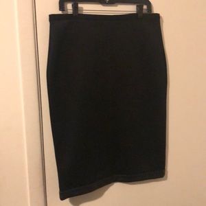 Fitted Black Skirt